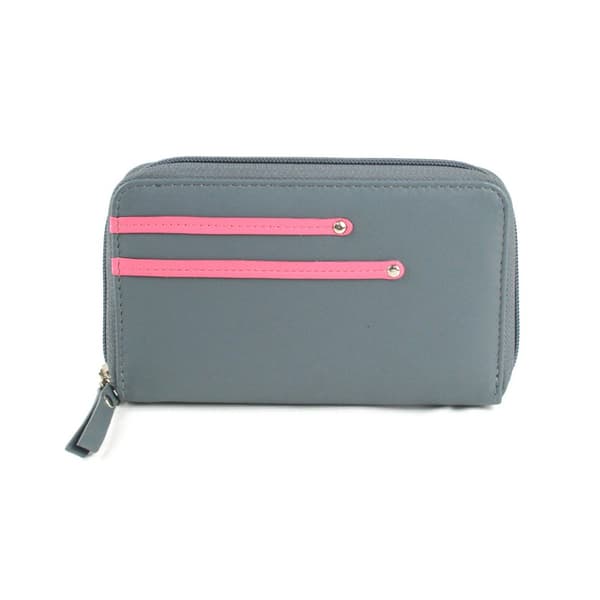 Eastern Counties Leather Dam/Lady Gia läderväska Grey/Rose One Size