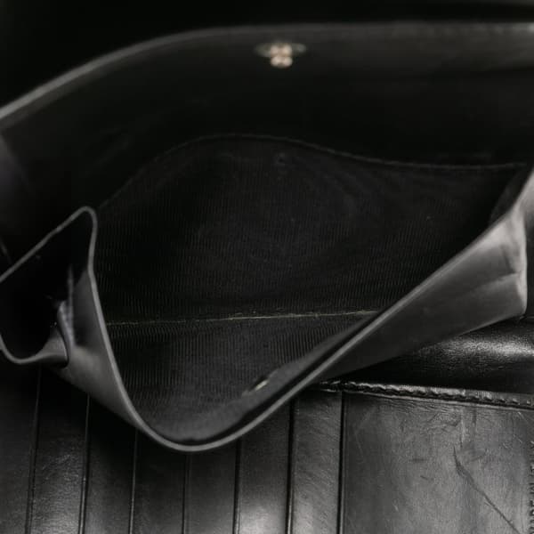 Pre-owned Prada Tessuto Small Wallet Black