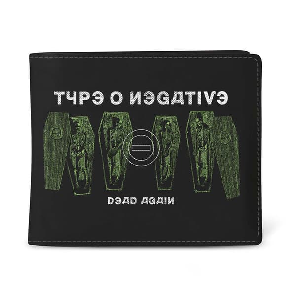 Type O Negative Dead Again Bifold Wallet One Size