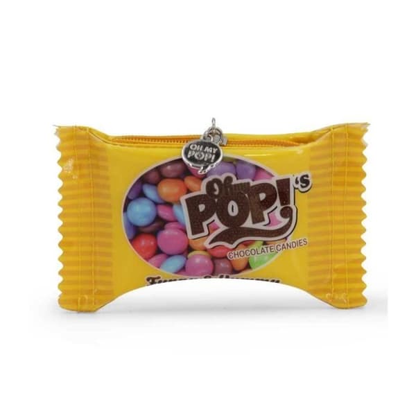 Plånbok - Oh My Pop! - Chococandy - Gul - Syntetisk - Avslappnad