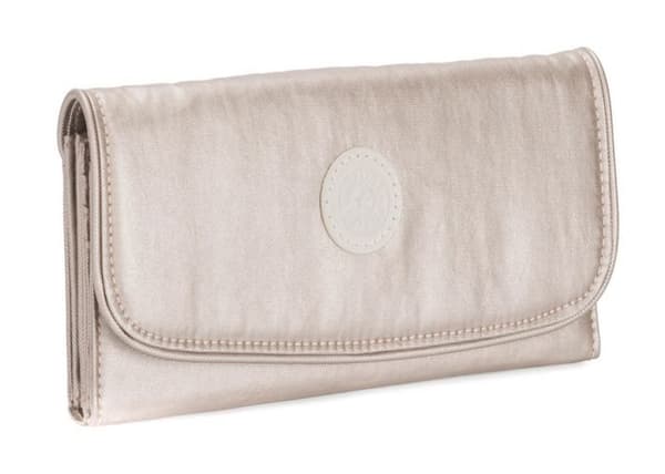 Plånbok - Kipling - Basic Plus Money Land Plånbok L - Beige - RFID-skydd - 10 fack