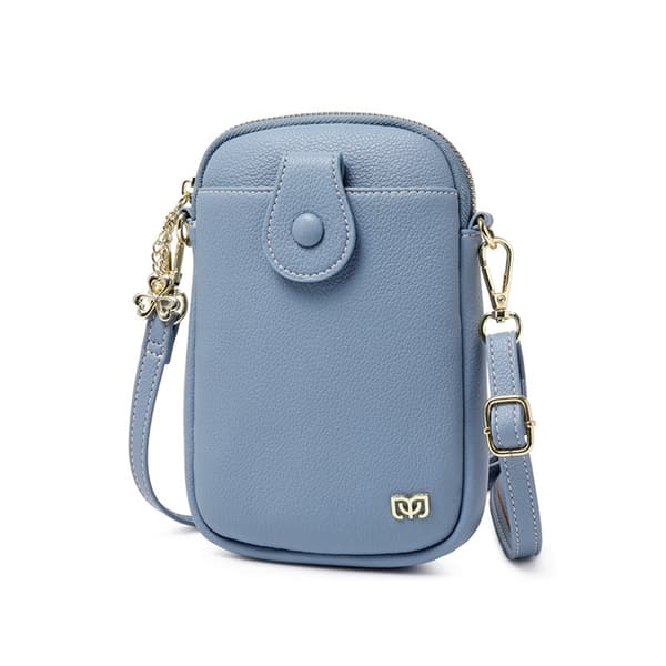 INF Stilfuld Crossbody-taske til telefon, kontanter og kort Blå