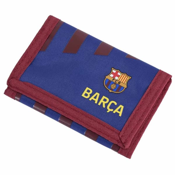 FC Barcelona Randig plånbok Red/Blue One Size