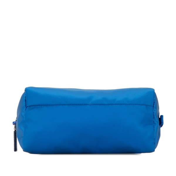 Pre-owned Prada Tessuto Pouch Blue