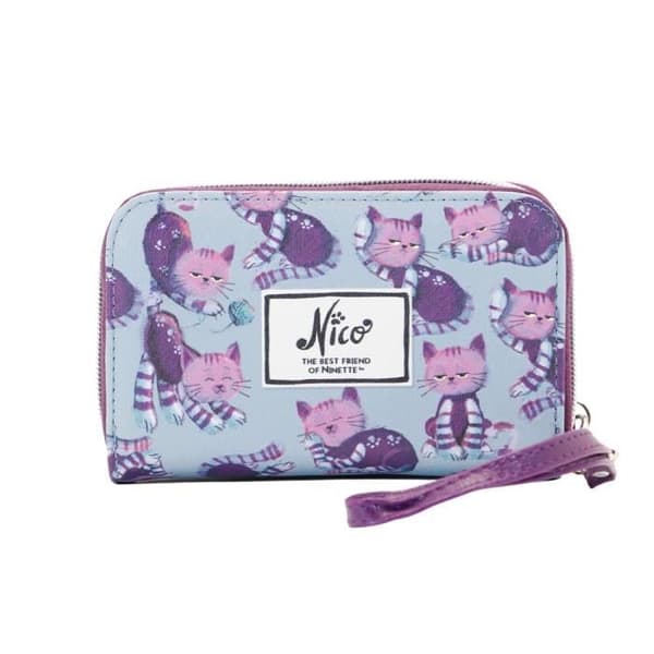 Plånbok - Forever Ninette - Nico - Lila - Blandat - Mått 2,50 x 15,50 x 10,00 cm