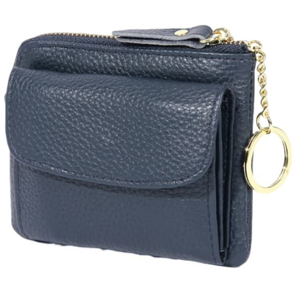 INF Slank blokkeringslommebok for menn, minimalistisk lommebok i ekte skinn Women's