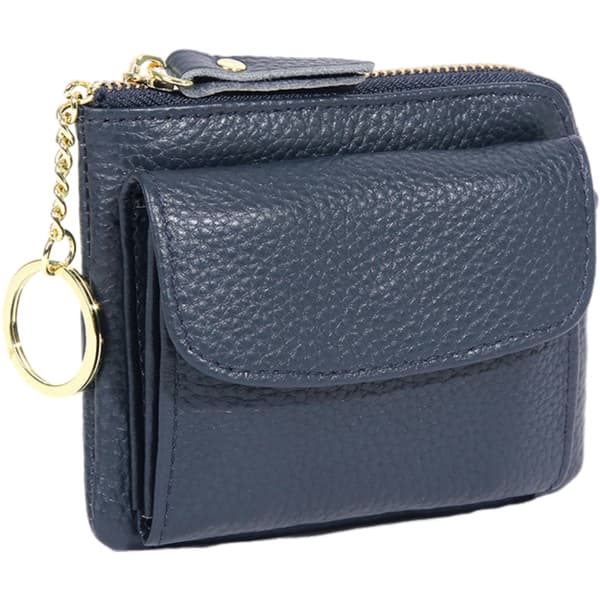 INF Slank blokkeringslommebok for menn, minimalistisk lommebok i ekte skinn Women's