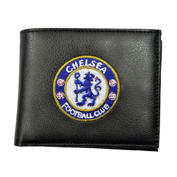 Chelsea FC Broderad plånbok Blue/Red/Gold/Grey One Size