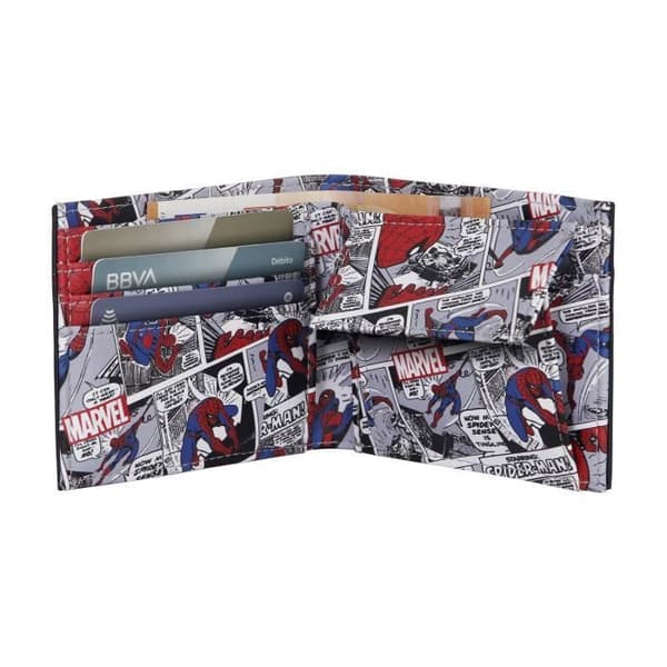Herrplånbok - Marvel Spiderman Chibi - Röd - One Size
