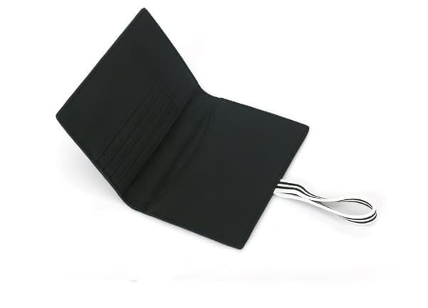 INF RFID-läderpasshållare+bagageetikett