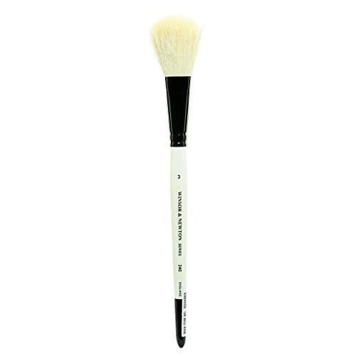 Winsor &amp; Newton Series 240 gethår med kort handtag Brush-Wash 3, 3