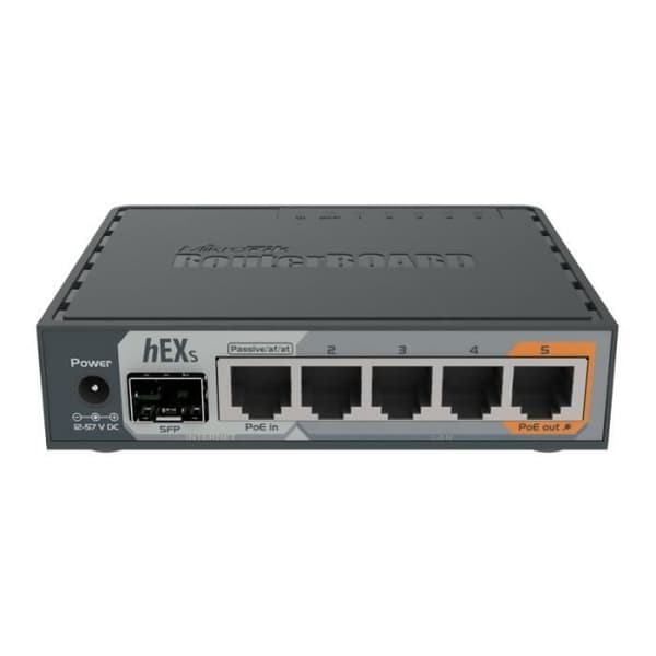 MikroTik hEX S Svart