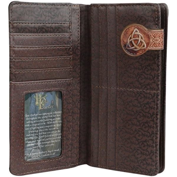 Lisa Parker Witching Hour myntväska i svart PU - NEMESIS NOW - 19x10x3cm