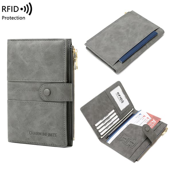 INF RFID-beskyttet Reiseveske med Passholder