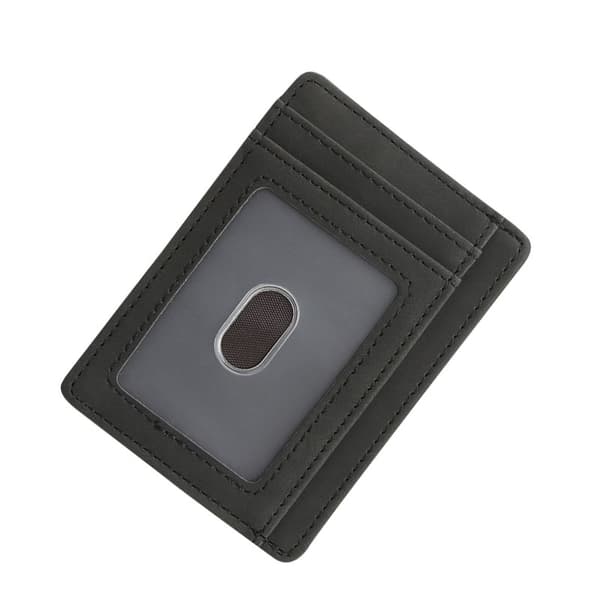 INF Slank bifold lommebok, kortholder i PU-skinn med myntlomme