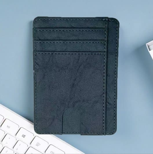 INF RFID-spärrande korthållare, slimmad minimalistisk plånbok framtill