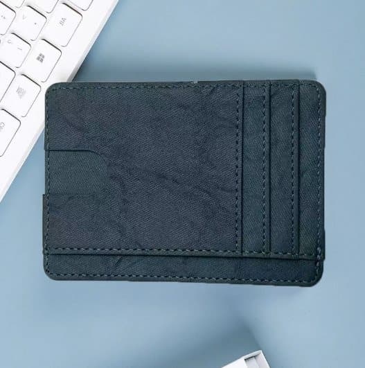 INF RFID-spärrande korthållare, slimmad minimalistisk plånbok framtill
