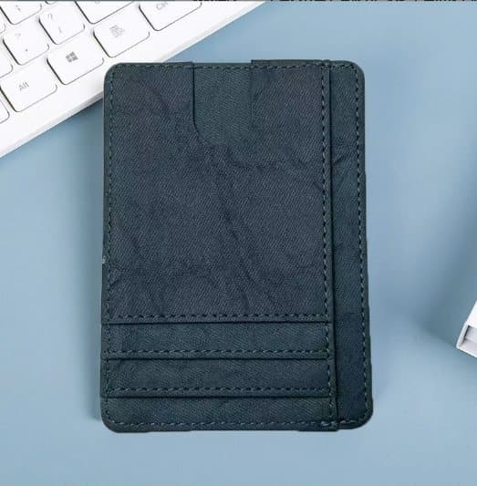 INF RFID-spärrande korthållare, slimmad minimalistisk plånbok framtill