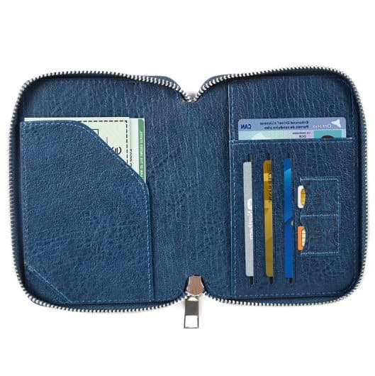 INF RFID-blokkerende passholder og reiselommebok