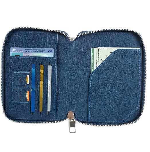 INF RFID-blokkerende passholder og reiselommebok