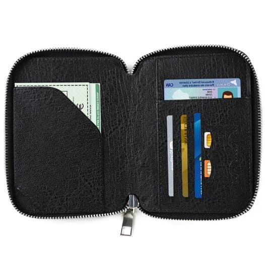 INF RFID-blokkerende passholder og reiselommebok
