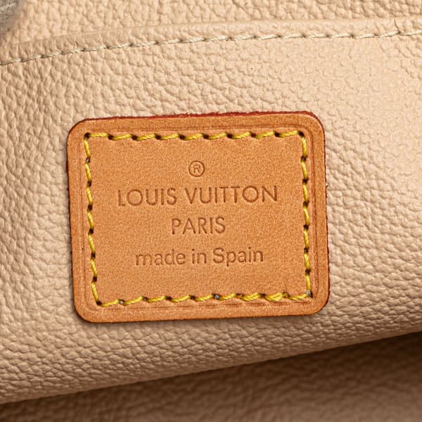 Pre-owned Louis Vuitton Monogram Cosmetic Pouch Brown