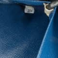 Miniatyrbillede 5 af 7: Pre-owned Prada Saffiano Key Holder Blue