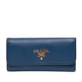 Miniatyrbillede 1 af 7: Pre-owned Prada Saffiano Key Holder Blue