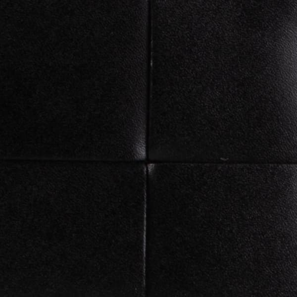 Pre-owned Bottega Veneta Intreccio Slim Cassette Zip Card Holder Black