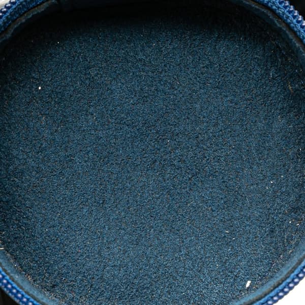 Pre-owned Louis Vuitton Epi Ecrin Bijoux Jewelry Case Blue