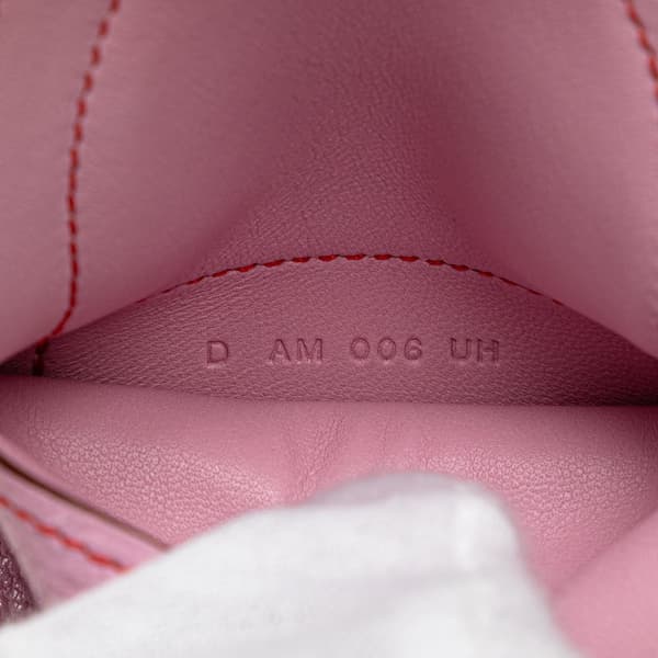 Pre-owned Hermès Chevre Mysore In The Loop Phone To Go GM Pink
