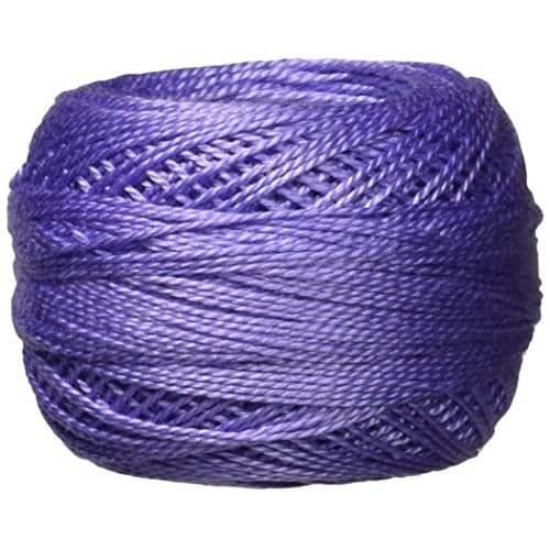 Broderitråd - DMC - 116 8-340 - Pärlcotton - Mörklila - Storlek 8