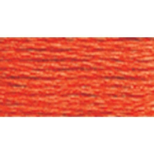 DMC 116 8-608 Pärlbomullstrådbollar Bright Orange Storlek 8