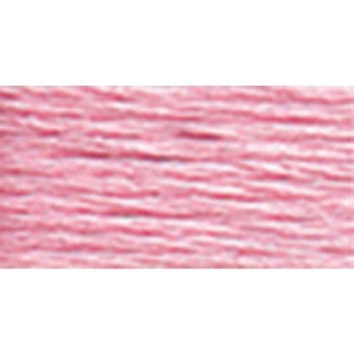 Broderigarn - DMC - 116 8-605 - Pärlgarn - Mycket ljus tranbär - Storlek 8