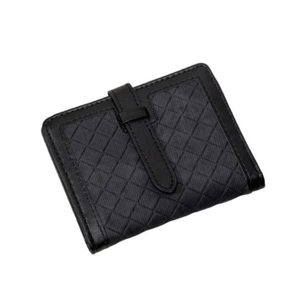 INF RFID-esto Vintage-ruudullinen lyhyt lompakko naisille