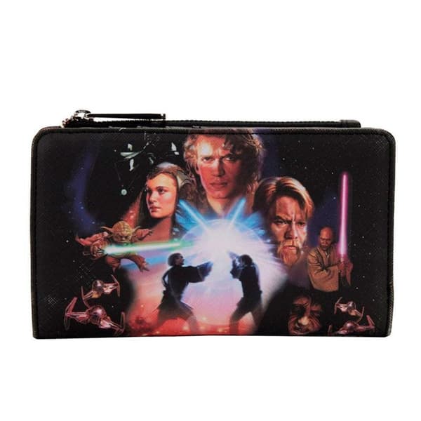 Loungefly Star Wars Prequel-trilogin Plånbok Svart  Man