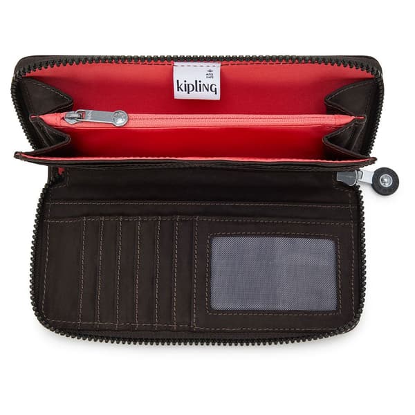 Kipling Money World Plånbok Brun Man