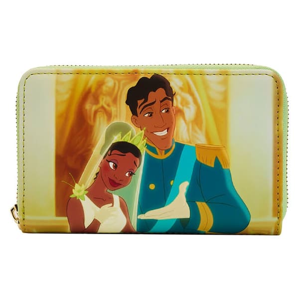 Loungefly Prinsessan Tiana Prinsessan Och Grodan Plånbok Guld  Man