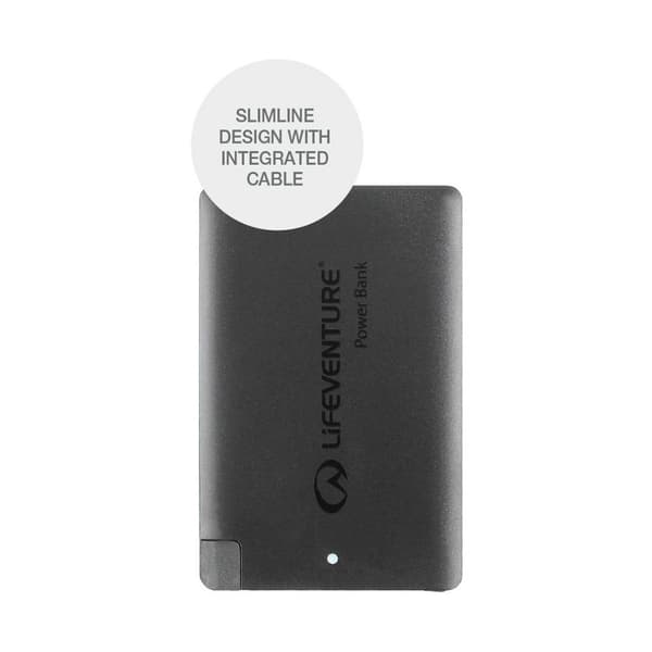 Lifeventure Rfid Med Powerbank Tegnebog Sort