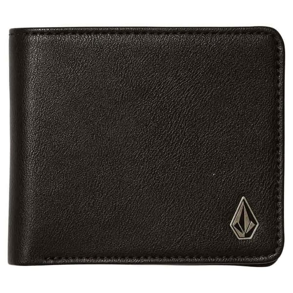 Volcom Slim Stone Pu S Plånbok Svart Man