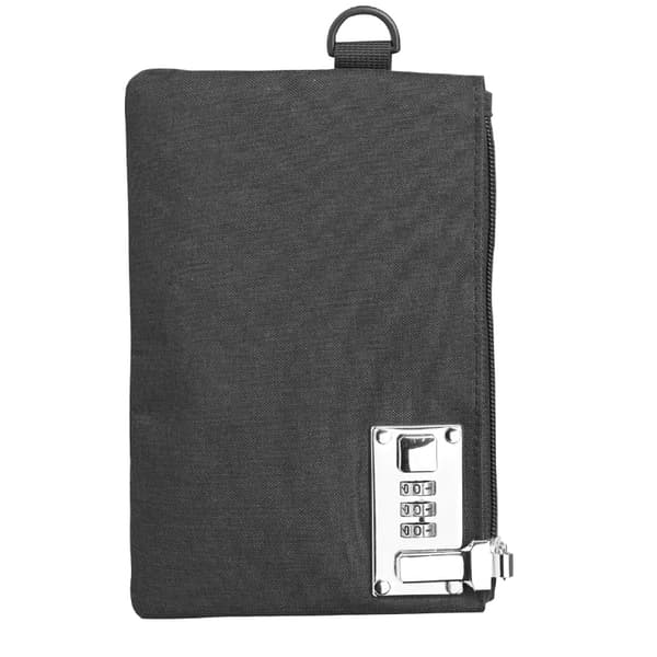 INF Oxford Cloth Security Wallet med adgangskodelås