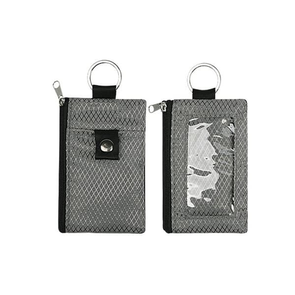 INF Multifunktionell korthållare med RFID-blockering - Smal plånbok med nyckelring