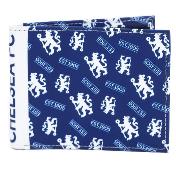 Chelsea FC Icon Wallet Blue/White 11cm x 9cm