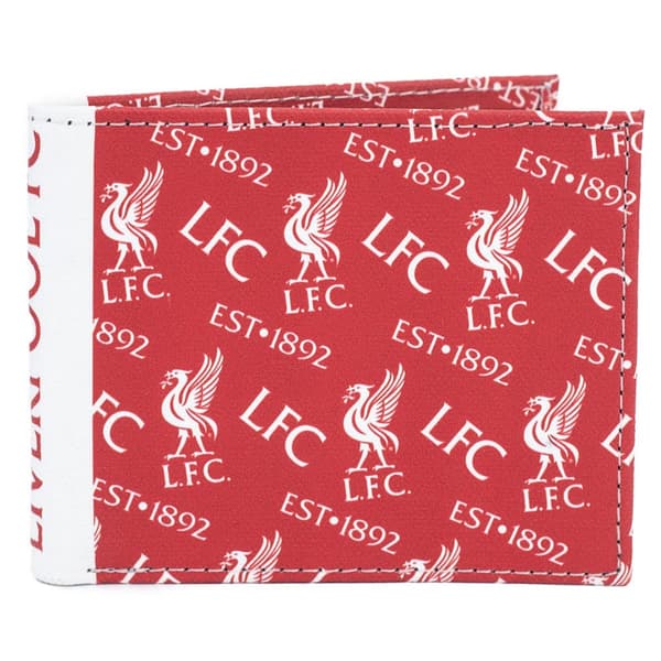 Liverpool FC Icon Wallet Red/White One Size