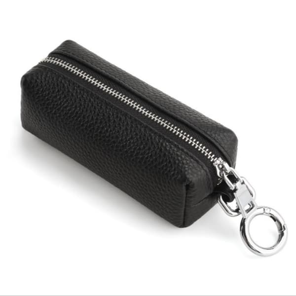 INF Läder midja nyckelhållare - Business Key Organizer med stor kapacitet