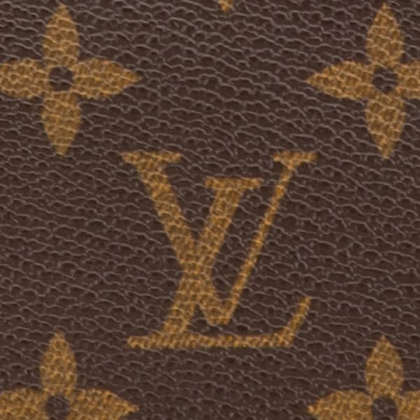 Pre-owned Louis Vuitton Monogram Pochette Cles Brown