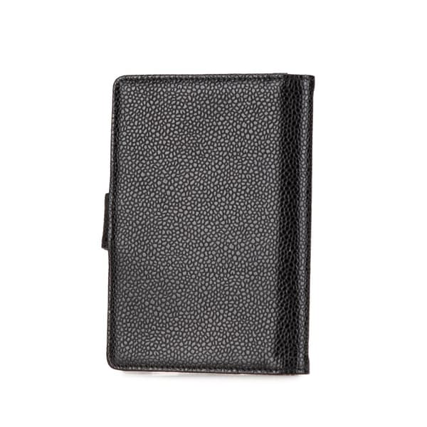 Pre-owned Chanel Mini Caviar Agenda Cover Black