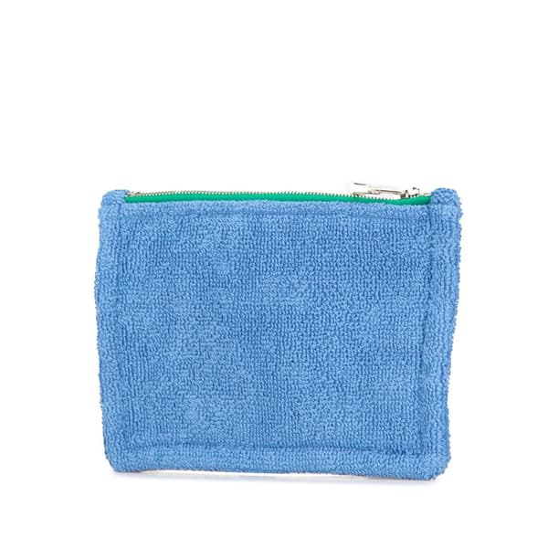 Pre-owned Hermès Pile Bicycle  Pouch PM Blue
