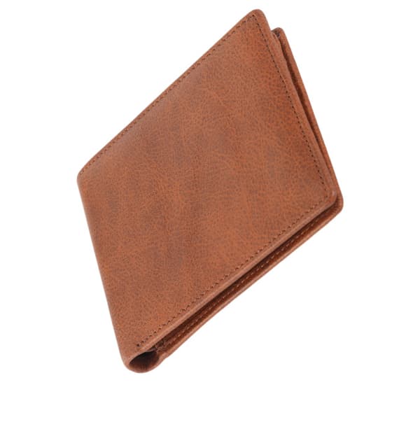 INF Slim Bifold Ægte Læder Tegnebog til Mænd