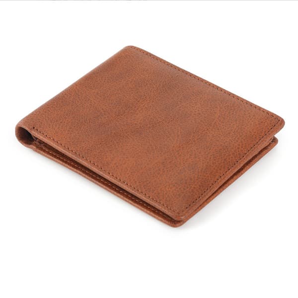 INF Slim Bifold Aito Nahkainen Lompakko Miehille